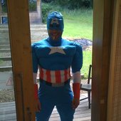 It turns out chris is a super hero.